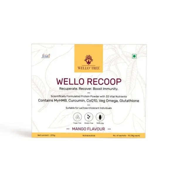 Wello Recoop Mango Flavour (Pack of 15 sachets)