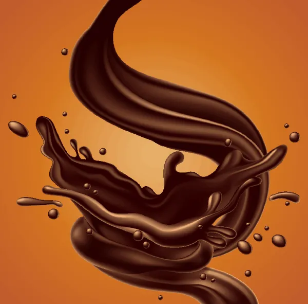 Healthy chocolate recovery drink concept for immunity and muscle recovery
