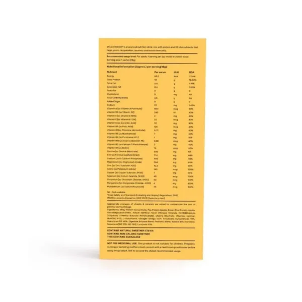 Wello Recoop Mango Flavour (Pack of 15 sachets)
