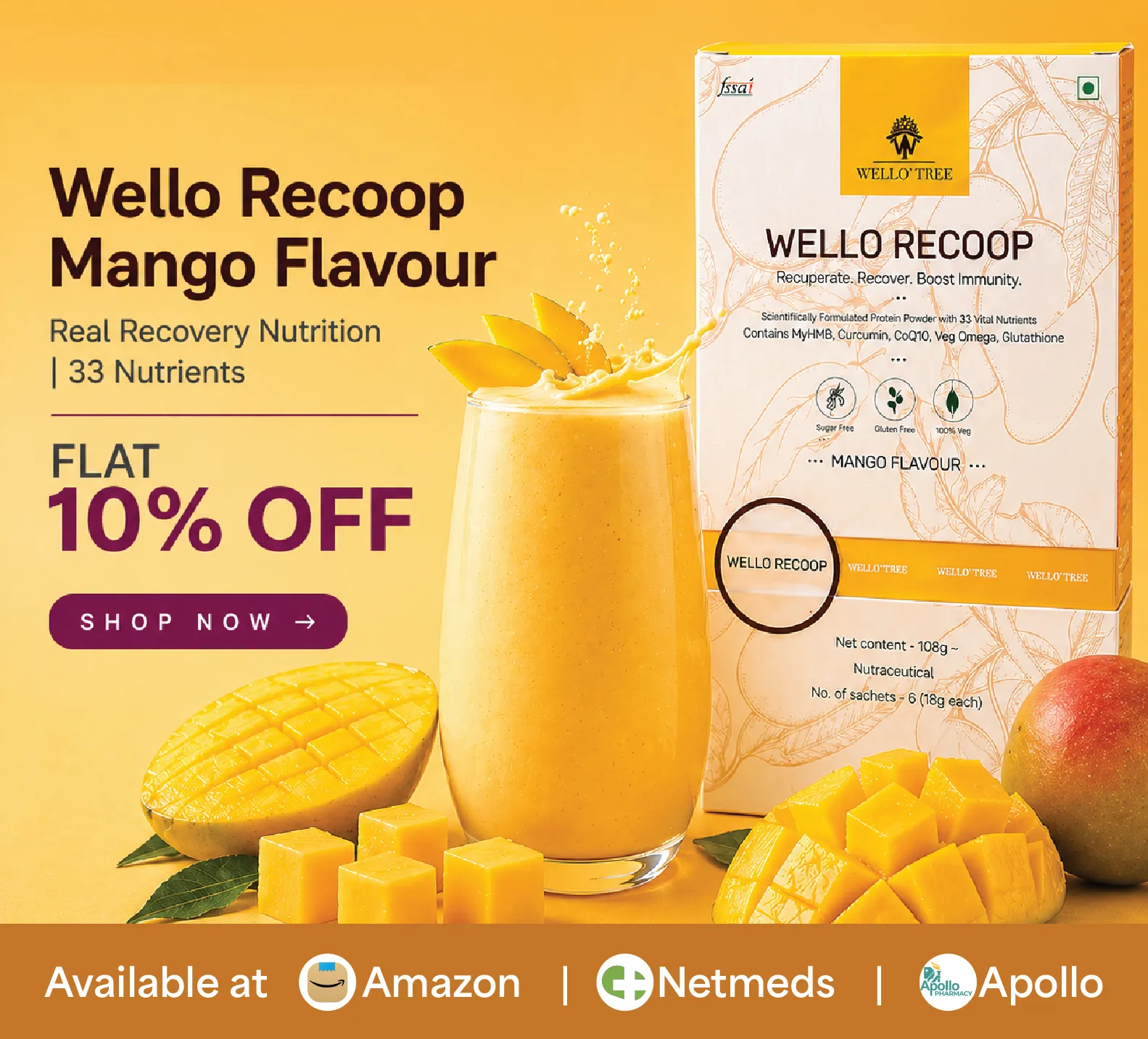 RECOOP MANGO FLAVOUR