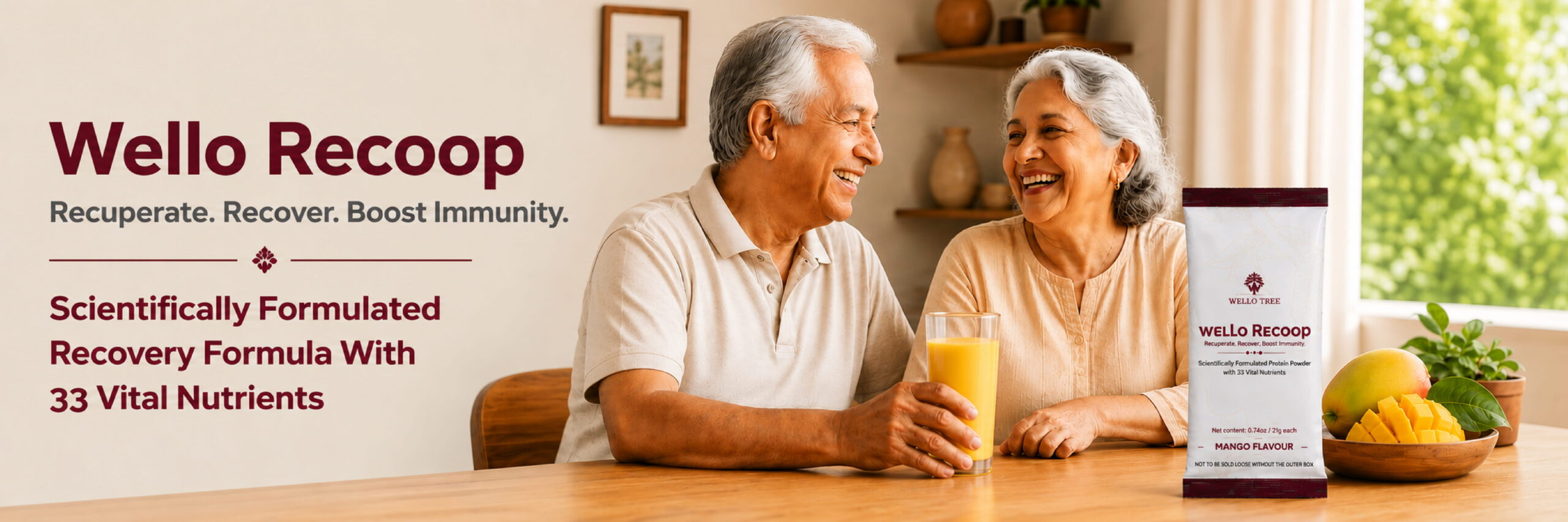 RECOVER STRONGER.
HEAL FASTER.